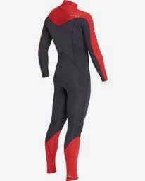 3 5/4 Furnace Absolute Chest Zip Gbs Fullsuit Wetsuit Red L45M09BIF8 Billabong