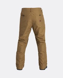 3 Outsider 10K Snow Pants Marron L6PM02BIF8 Billabong