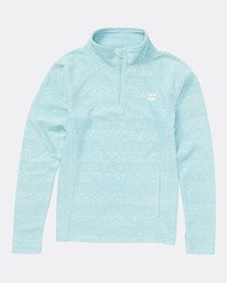 0 Teen Girls Morning Call Half Zip Layer  L6SN01BIF8 Billabong