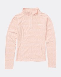 0 Teen Girls Morning Call Half Zip Layer  L6SN01BIF8 Billabong