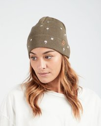 2 Palmtree Soft Knit Beanie  L9BN14BIF8 Billabong
