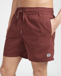 0 All Day Laybacks 16" Boardshorts Rot N1LB01BIP9 Billabong