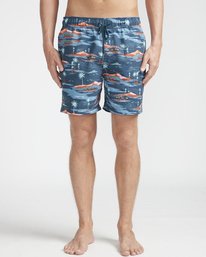 1 Sunday Pigment Laybacks 16" Boardshorts Azul N1LB17BIP9 Billabong