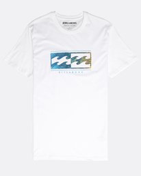 1 Inversed T-Shirt White N1SS08BIP9 Billabong