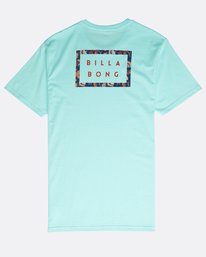 1 Die Cut Theme T-Shirt Grün N1SS23BIP9 Billabong