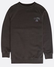 0 Boys' Archin Sweatshirt Black N2CR02BIP9 Billabong