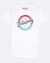 0 Boys' Eighty T-Shirt Blanco N2SS13BIP9 Billabong
