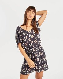 1 Fine Flutter Dress Azul N3DR17BIP9 Billabong