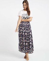 0 Sun Safari Skirt  N3SK10BIMU Billabong