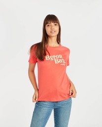 0 Destination T-Shirt Rouge N3SS17BIP9 Billabong