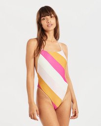 1 Soul Stripe One Piece Swimsuit Marrom N3SW12BIP9 Billabong