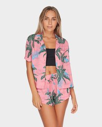 0 Long Island Candybird Shirt Pink N3TP24BIMU Billabong
