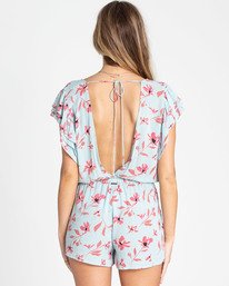 1 Ruffled Up Romper Azul N3WK13BIP9 Billabong