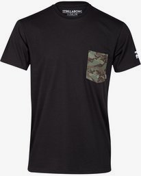 0 Team Pocket Surf Tee Rashguard  N4EQ01BIP9 Billabong