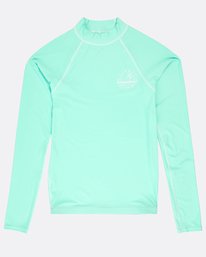 0 Girls' Logo Long Sleeve Rashguard  N4KY02BIP9 Billabong