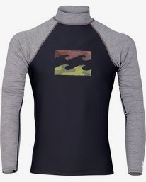 0 Team Wave Long Sleeve Rashguard  N4MY07BIP9 Billabong