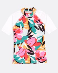 0 Logo Short Sleeve Rashguard  N4TY04BIP9 Billabong
