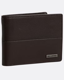 0 Fifty50 Id - Cartera de Cuero para Hombre Marron N5LW04BIP9 Billabong