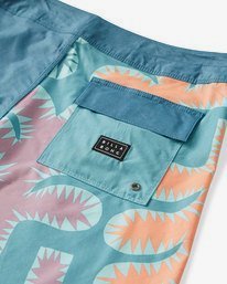 7 Strange Flora Pro 18" Boardshorts  P1BS10BIS9 Billabong