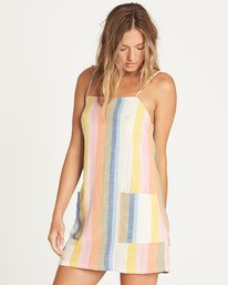 1 Straight Round Slip Dress  P3DR42BIMU Billabong