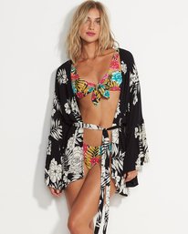 0 All Flored Kimono Wrap Top  P3TP20BIMU Billabong