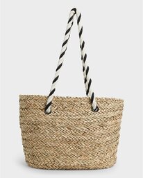 4 Island Time Tote Bag White P9BG01BIS9 Billabong