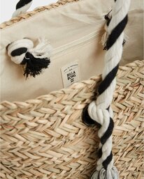 3 Island Time Tote Bag White P9BG01BIS9 Billabong