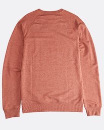 5 Trd Mark - Crew Pullover f&uuml;r M&auml;nner Rot Q1CR02BIF9 Billabong