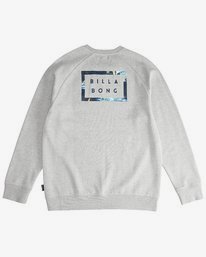 3 Die Cut Theme - Crew Pullover für Männer  Q1CR03BIF9 Billabong