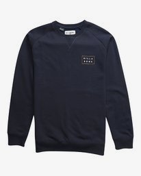 1 Die Cut Theme - Jersey de Cuello Redondo para Hombre Azul Q1CR03BIF9 Billabong