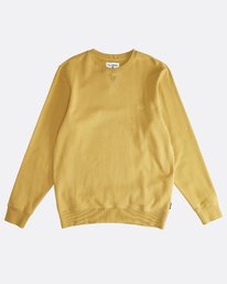 3 Cruiser - Crew Jumper for Men Yellow Q1CR04BIF9 Billabong