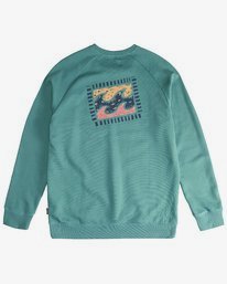 2 Iconic - Crew Pullover für Männer Grün Q1CR06BIF9 Billabong