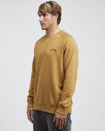 1 Iconic - Crew Pullover für Männer Braun Q1CR06BIF9 Billabong