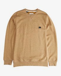 1 All Day - Pull Crew pour Homme Marron Q1FL01BIF9 Billabong