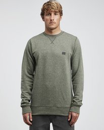 0 All Day - Crew Pullover für Männer Grün Q1FL01BIF9 Billabong
