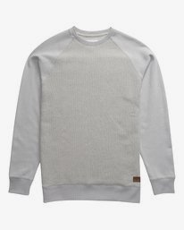 1 Balance - Crew Jumper for Men Grey Q1FL02BIF9 Billabong