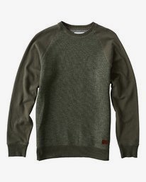 2 Balance - Crew Jumper for Men Green Q1FL02BIF9 Billabong