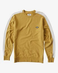 1 Wave Washed - Crew Jumper for Men  Q1FL04BIF9 Billabong