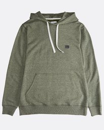 10 All Day Po - Kapuzenpulli f&uuml;r M&auml;nner Gr&uuml;n Q1FL07BIF9 Billabong