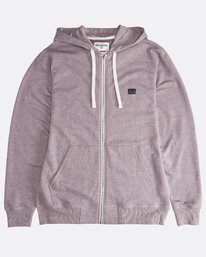 6 All Day - Sudadera con Capucha y Cremallera para Hombre Violeta Q1FL14BIF9 Billabong