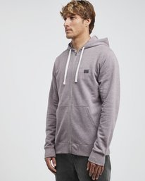 2 All Day - Zip Hoodie for Men Purple Q1FL14BIF9 Billabong