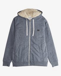 2 All Day - Sherpa Pullover Jacke für Männer Blau Q1FL15BIF9 Billabong