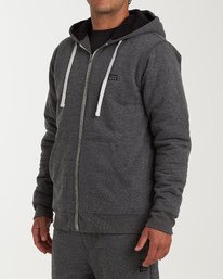 2 All Day - Sherpa Zip Jumper for Men  Q1FL15BIF9 Billabong