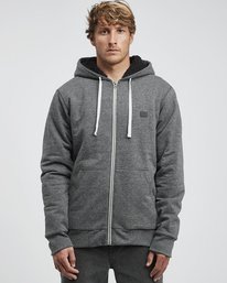 6 All Day - Sherpa Zip Jumper for Men  Q1FL15BIF9 Billabong