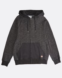 8 Balance - Kapuzenjacke f&uuml;r M&auml;nner Schwarz Q1FL16BIF9 Billabong