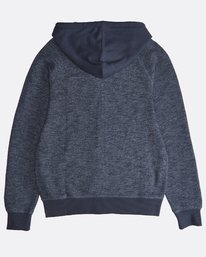 9 Balance - Sudadera con Capucha y Cremallera para Hombre Azul Q1FL16BIF9 Billabong