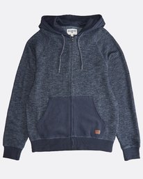 8 Balance - Sudadera con Capucha y Cremallera para Hombre Azul Q1FL16BIF9 Billabong