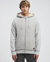0 Balance - Pull zippé Sherpa pour Homme  Q1FL17BIF9 Billabong