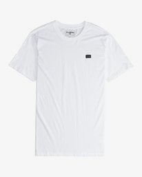 2 Allday - T-Shirt à manches courtes Crew pour Homme Blanc Q1JE01BIF9 Billabong