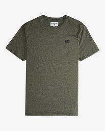 2 Allday - Maglietta Girocollo con Maniche Corte da Uomo Green Q1JE01BIF9 Billabong